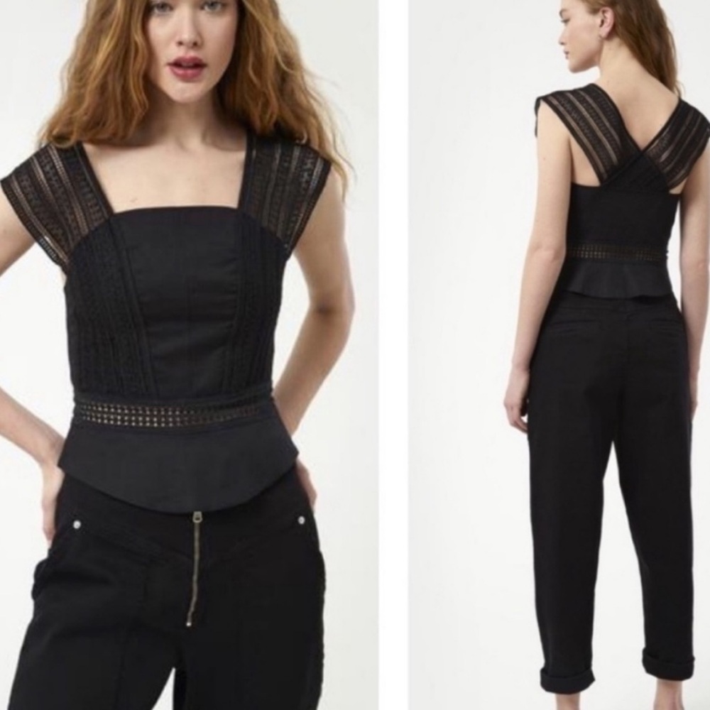 Rebecca Minkoff Gina Top size large